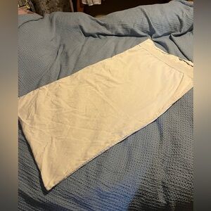 Elegant White Pillowcase